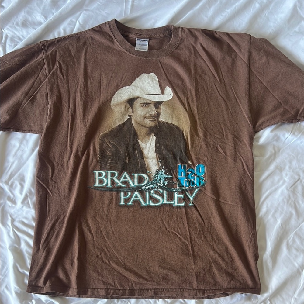 Brad Paisley H2O Tour 2010 Vintage Tee